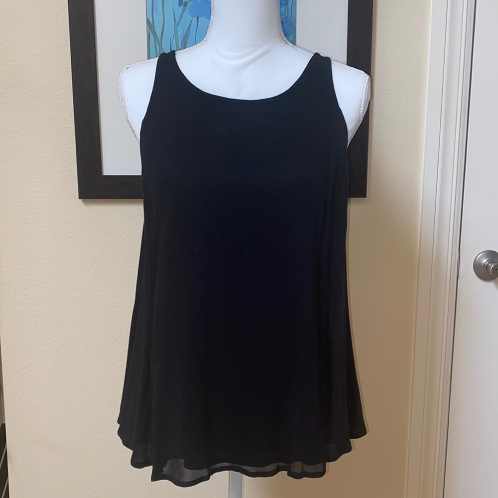 Ella Moss Black tank top size small